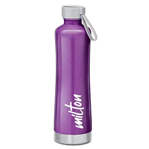 Milton New Tiara 900 Stainless Steel 24 Hours Hot and Cold Water Bottle 750 ml Purple