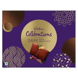 Cadbury Celebrations Dark Noir Selection Chocolates Gift Pack 240 g
