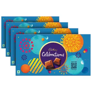 Cadbury Celebrations Chocolate Gift Pack 130.9 g (Pack of 4)