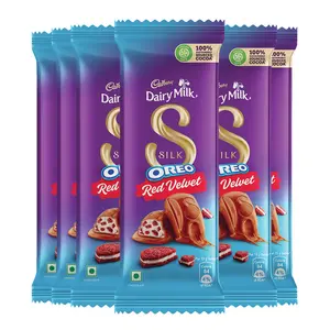 Cadbury Dairy Milk Silk Oreo Red Velvet 60 g (Pack of 6)