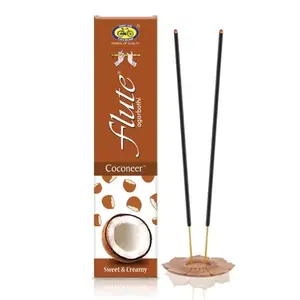 Cycle Pure Flute Incense Sticks Combo - Nimburi Gulabiya Coconoor and Ananrasiya - Pack of 4 (150g per Pack)