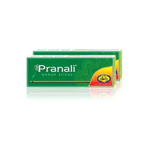 Cycle Pranali Dhoop Sticks Charcoal Free Incense Stick (Pack of 2 Total 200 Sticks)