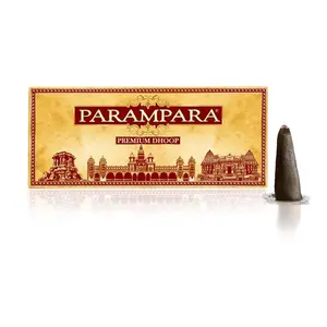 Cycle Pure Parampara Premium Wet Dhoop for Daily Puja Rituals Festivals - Pack of 4 (100g per Pack)