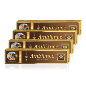 Cycle Pure Ambience Incense Sticks Long Lasting Masala Bathi - Pack of 4 (15 Sticks per Pack)