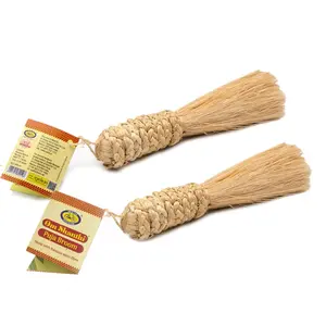 Om Shanthi Puja Broom/Pack of 2 / Eco-Friendly Broom for Puja Room Meditation