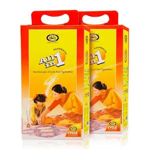 Cycle Agarbatti All in One - Assorted Incense Sticks - Pack of 2