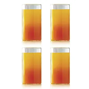 Borosil Vision Glass Set 350ml Set of 4 Transparent