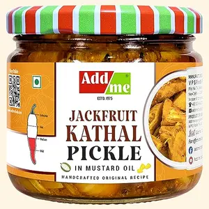 Add Me Homemade Jackfruit Pickle 300g | Kathal ka achar Tasty Pickle Glass Jar