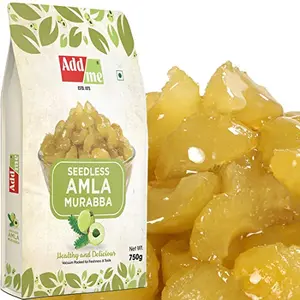 Add Me Seed less Amla Murabba Candy Sweet Amala 750 gm for Family