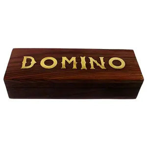 Silkrute Handcrafted Wooden Domino Game