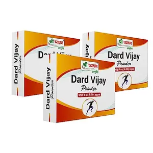 SHRI CHYAWAN AYURVEDA Dard Vijay Powder (Pack of 3)