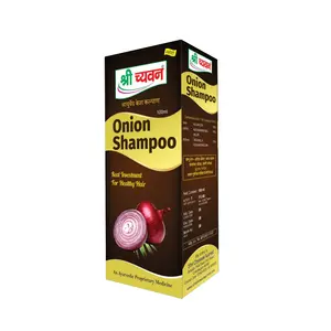 SHRI CHYAWAN AYURVEDA Onion Shampoo 100 ML Each ( pack of 2 )