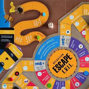 Kitki Escape Evil Science Board Game Gift for Age 8+ 10-12 Years Learning & Educational STEM Toy for Brain of Boys & Girls