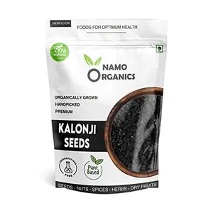 Namo Organics - Kalonji Seeds - 250 Gm - Kala Jeera | Black Cumin Seeds for hair gowth