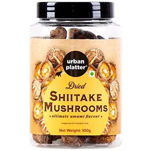 Urban Platter Dried Shiitake Mushrooms 100g (Perfect for Asian Food and Sushi)