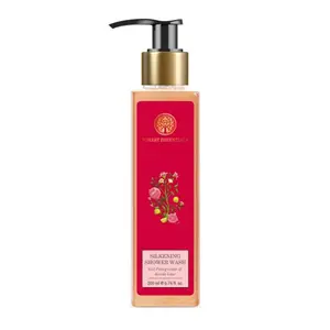 Forest EssentiSilkening Shower Wash Iced Pomegranate & Kerala Lime|Lightly Scented & SLS-Free|Body Wash For Men And Women