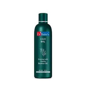 Dr Batra's Hair Oil Enriched With Jojoba - 200 ml | Herbal hair oil | Oil to hair fall