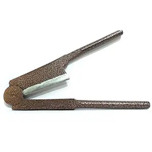 Crafn Mild Steel Cutter- Sudi nut Cutter Adkitta SIZE- 7 inch Antique DARK BROWN
