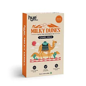 HYE FOODS Milky Dunes Herbal Camel Milk Powder | Supplements Height Growth and Health Less High Nutrition 300gms