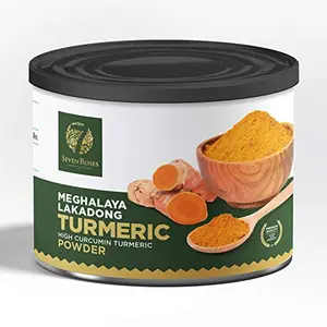 High Curcumin Meghalaya Lakadong Turmeric Powder -Pure and Fresh- 150 gm