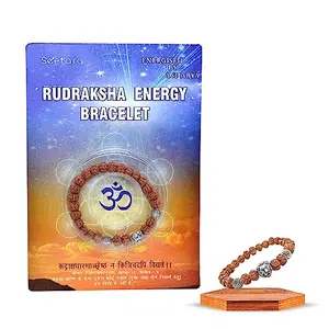 Seetara 5 Mukhi Rudraksha Lab Certified - Five Mukhi Original Rudraksha for Men & Women Original Charged with Energy