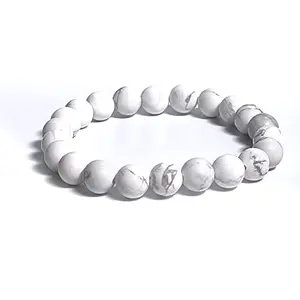 MODERN CULTURE JEWELLERY Natural Round Shape 8.5mm Reiki Feng-Shui Healing Crystal Gem Stone Triple Protection Beaded Bracelets For Men Women & Unisex
