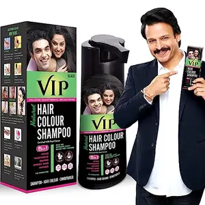 VIP Hair Shampoo 5 in 1 180ml Black