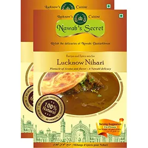 Nawab's Secret Lucknow Nihari Masala 65 gm(Pack of 2)