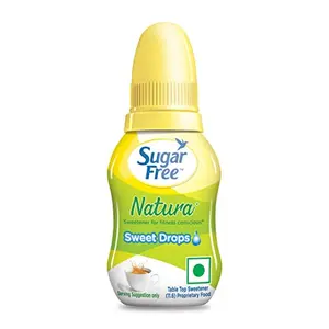 Sugar Free Natura Drops 10ml | Equivalent to Sweetness from 1Kg Sugar | 100% Safe| Scientifically Proven & Tested|Sweet like Sugar but with zero s|