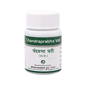 Dhanvantari Chandraprabha Vati- 60 Tabs. x (Pack of 2)