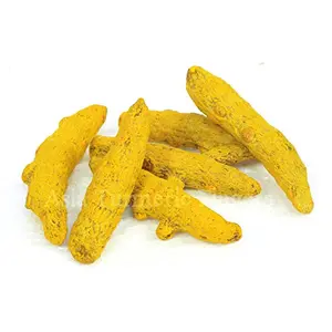 Asia Turmeric (Haldi) Root Whole Spice ~ Dried 200g (7oz) Vegan | Gluten free Ingredients | NON-GMO | Indian Origin by ASIA SPICES