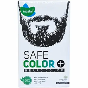 Vegetal Safe Color Beard Color 25g - Dark Brown