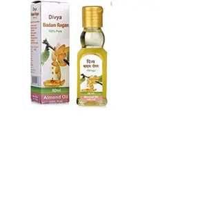 Divya Badam Rogan (Pure Almond Oil) 60ml by Divya