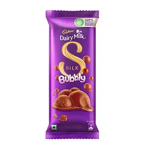 Cadbury Dairy Milk Silk Bubbly Chocolate Bar 50 g
