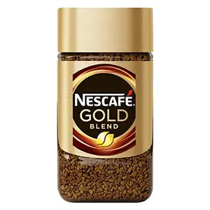 Nescafe Gold Rich and Smooth Coffee Powder(Arabica and Robusta beans) 50g Glass Jar