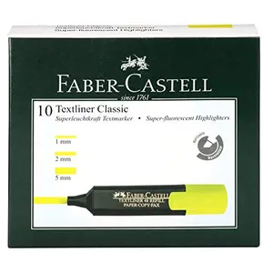 Faber-Castell Classic Bold Textliner - Pack Of 10 Multicolor