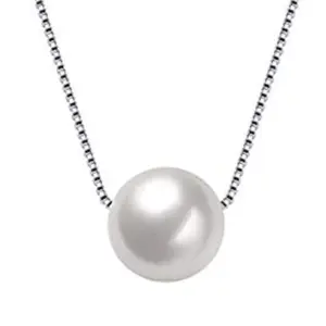 GIVA 925 Sterling Silver Anushka Sharma Original Freshwater White Pearl Moon Pendant With Chain | Necklace to Gifts for Girls and Women | With 925 Stamp & Certificate of Authenticity |