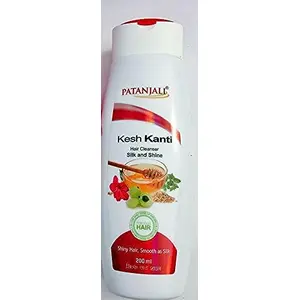 Pack of 2 - Patanjali Kesh Kanti Hair Cleanser Silk and Shine - 200ml