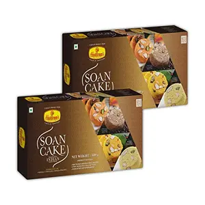 Haldiram's Nagpur Soan Cake Multi Flavour (400 g Each) - Pack of 2