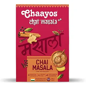 Chaayos Chai Masala - Aromatic Tea Masala Powder with 100% Natural Ingredients - 100g [250 Cups]