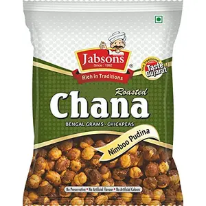 Roasted Chana-Nimboo Pudina