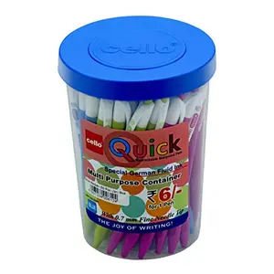 Cello Quick Ball Pen Set - Pack of 50 (Blue)
