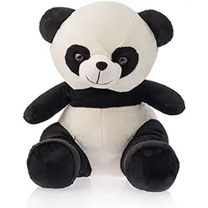 Toy Joy SOFT TOYS Soft Toys Long Soft Lovable Huggable Cute Seating Panda (White;Black 2 feet)
