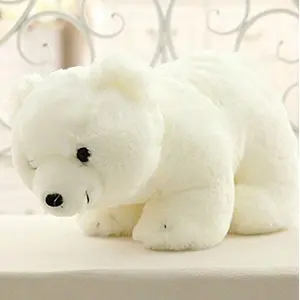 Toy Joy SOFT TOYS Cute Polar Bear Stuffed Soft Toy for Kids (White-Poller.Bear-25 cm) Lovely Teddy Figure