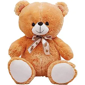 Toy Joy SOFT TOYS Soft Toys Long Soft Lovable Huggable Cute Giant Life Size Teddy Child Safe Best for Birthday Gift Valentine Gift for Girlfriend 2 FEET Brown