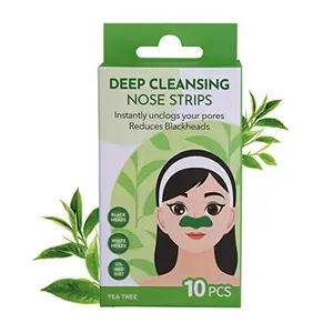 MINISO Nose Strips For Blackheads Whiteheads Remover Nose Pore Cleanser Strips Deep Cleansing 10 PCS Tea Tree