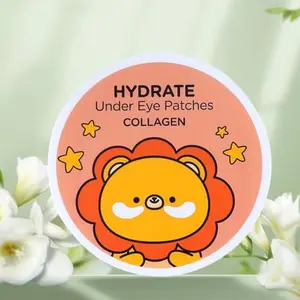 MINISO 30 Pairs Super Hydrating Collagen Under Eye Patches Dark Circles Removal Natural Gum Anti-Wrinkle Firming Eye Mask