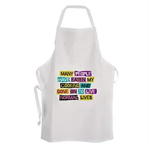 Christmas Vibes Cotton Kitchen Apron - 1 pc Printed Apron Quirky Apron Funny Apron Gifts for Cook Gift for Chef Gift for Wife Gift for mom AP00128