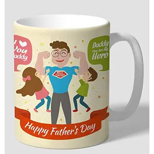 Christmas VibesThe Puple Tree Fathers Day Gift Mug (300 ml) - 1 pc Fathers Day Gift Coffee Mug Gift for Father Gift for dad Gift for papa Gift for dad Birthday DADMG00026