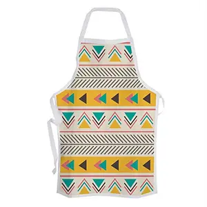 Christmas Vibes Cotton Kitchen Apron - 1 pc Printed Apron Quirky Apron Funny Apron Gifts for Cook Gift for Chef Gift for Wife Gift for mom AP00118
